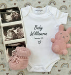 Personalised Pregnancy Announcement Onesie